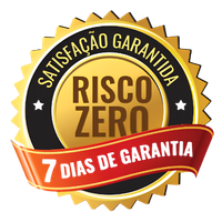 Satisfação garantida, risco zero: 7 dias de garantia